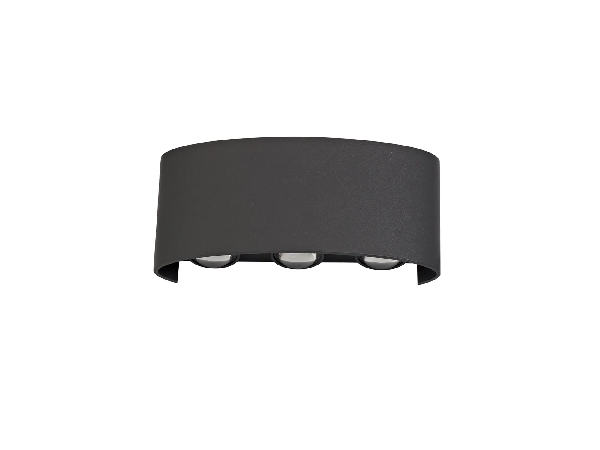 Leoni Wall Light 6W LED IP54 Anthracite D0451  Deco Leoni